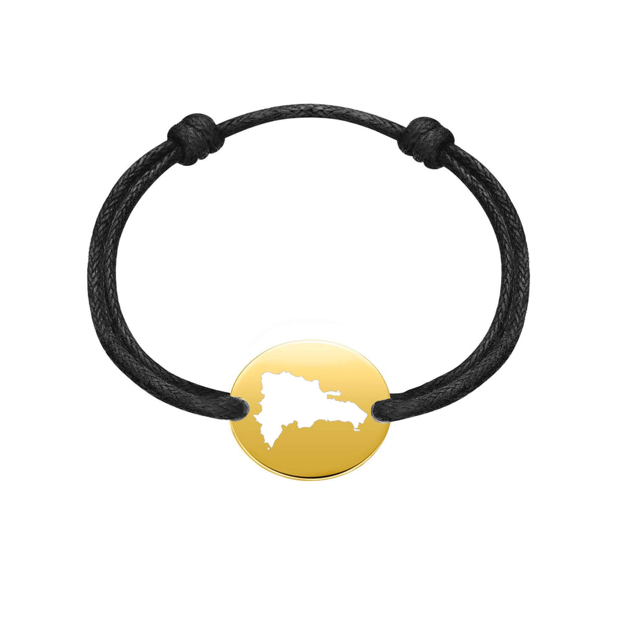 DENIZEN bracelet of Dominican Republic bracelet black rhodium