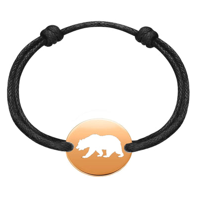 DENIZEN bracelet California bear rose gold