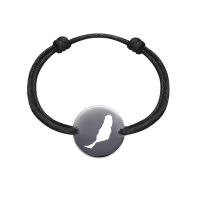 DENIZEN bracelet of Fuerteventura black rhodium