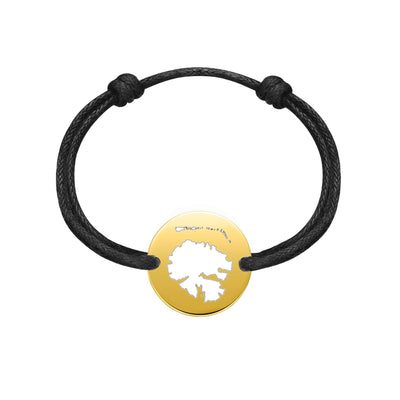DENIZEN bracelet of Taha'a map gold