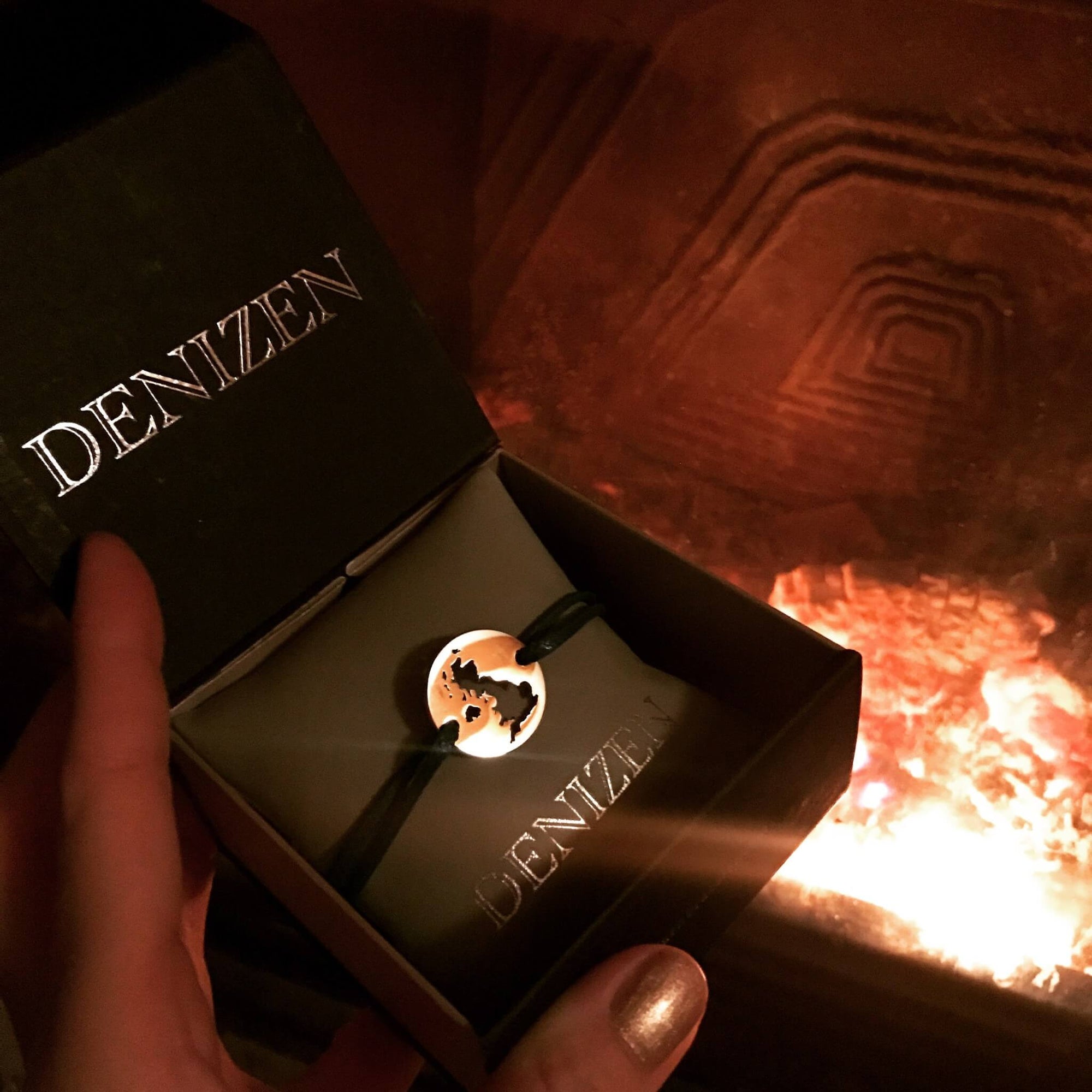 DENIZEN bracelet of the UK silver navy