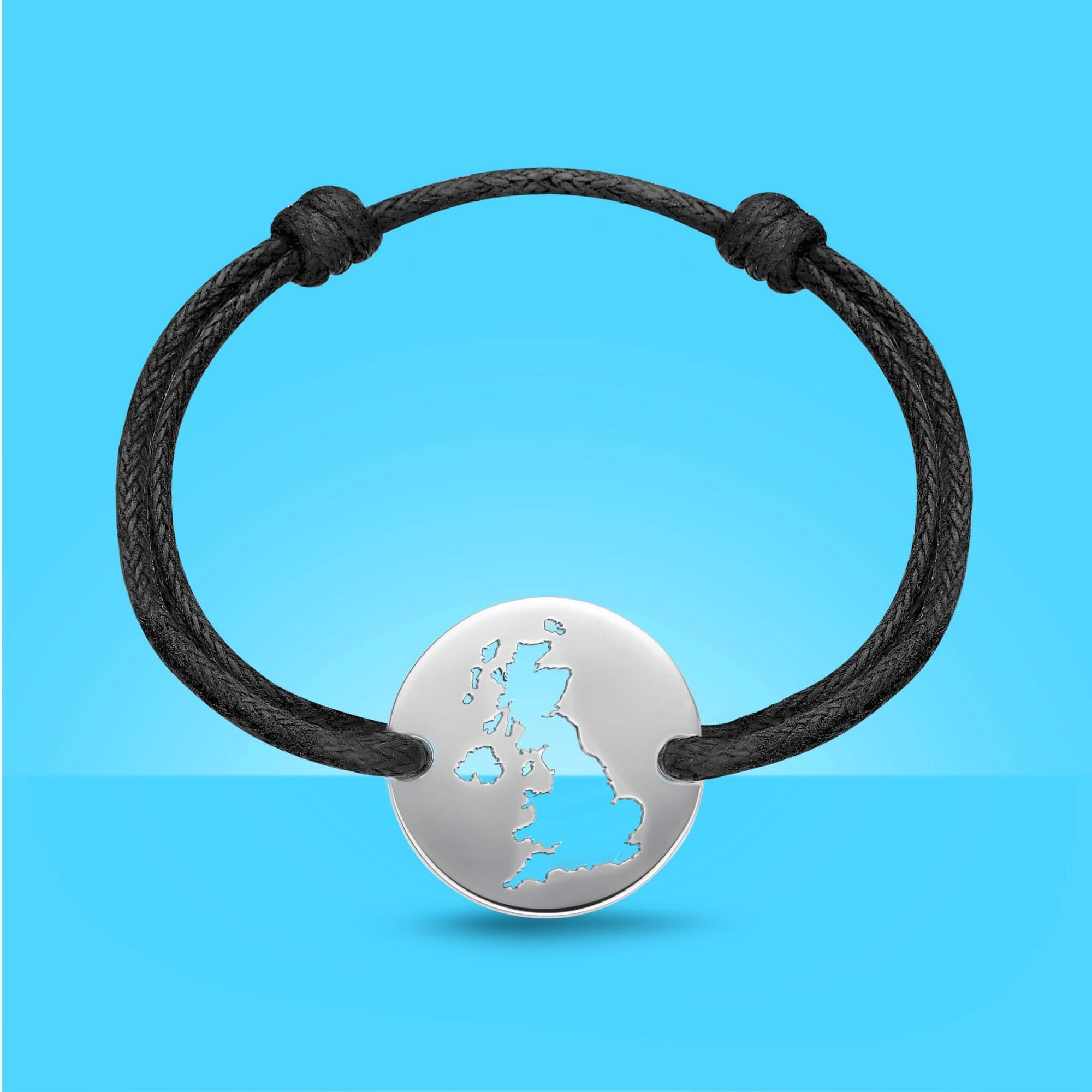 DENIZEN bracelet of the UK silver black