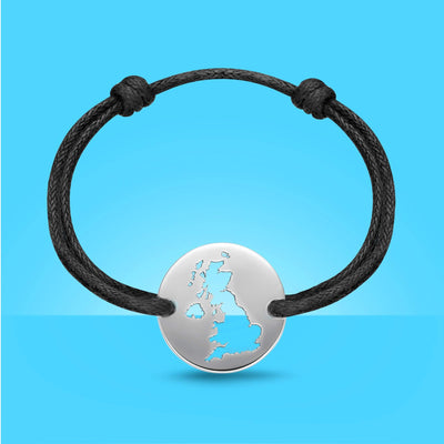 DENIZEN bracelet of the UK silver black