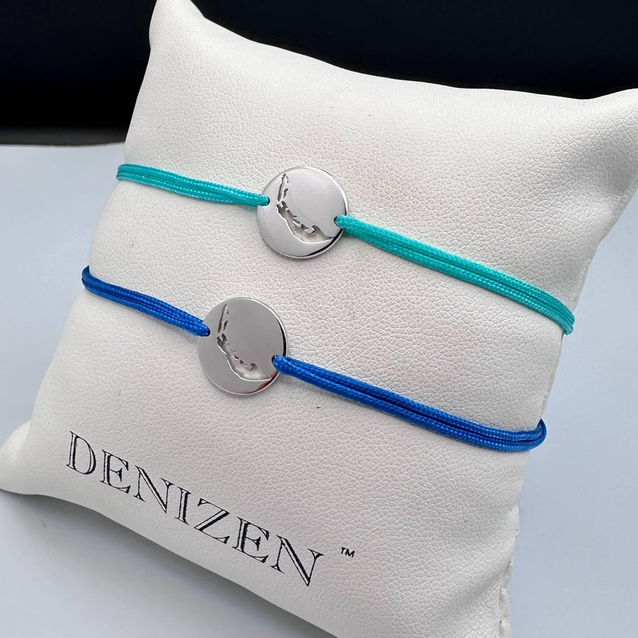 DENIZEN bracelet of Sanibel Island silver