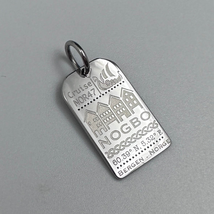 DENIZEN Bergen luggage tag charm