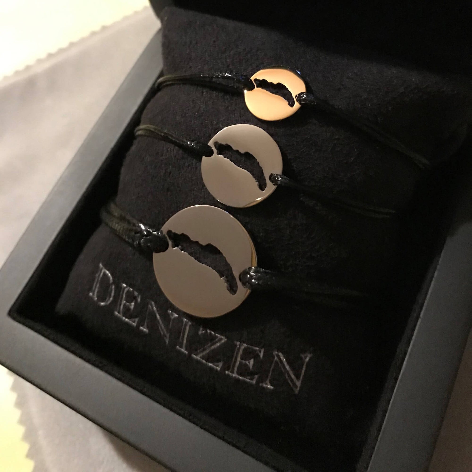 DENIZEN bracelet of Anegada black