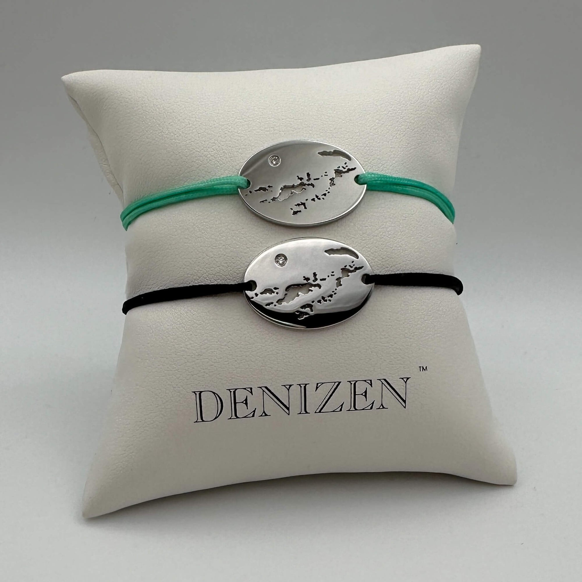 DENIZEN bracelet of the BVI silver cz