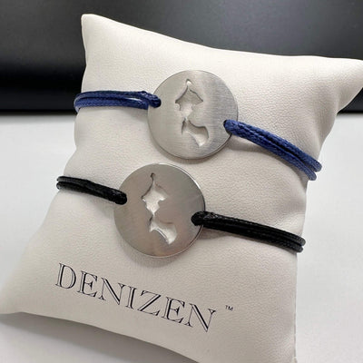 DENIZEN bracelet of Cooper Island brushed steel