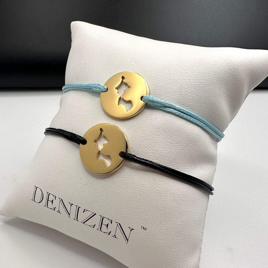 DENIZEN bracelet of Cooper Island gold