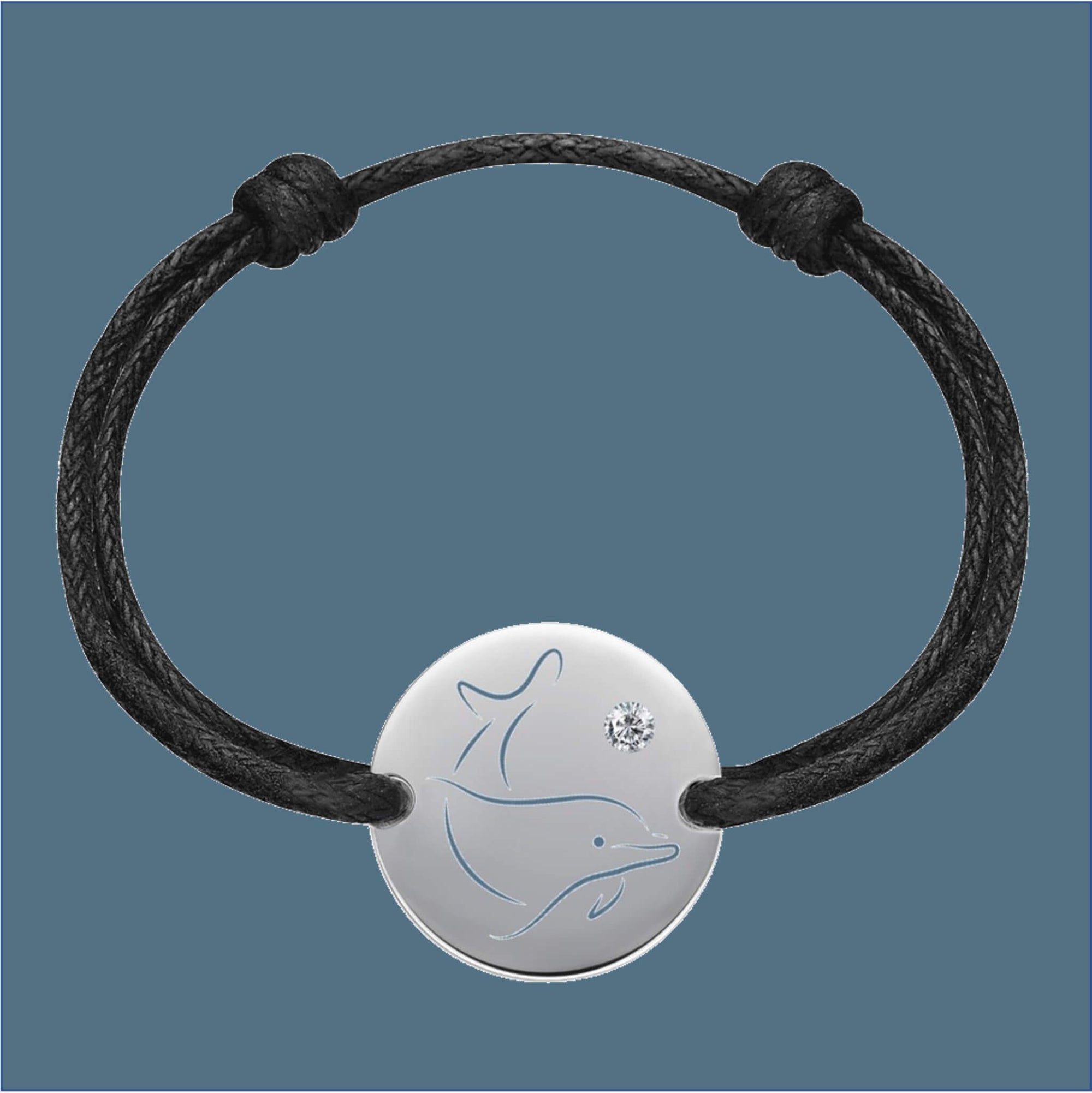 DENIZEN bracelet dolphin silver