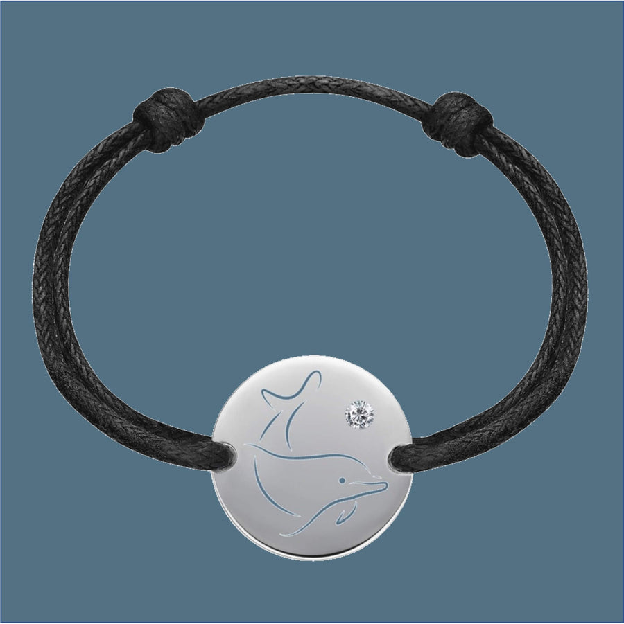 DENIZEN bracelet dolphin silver