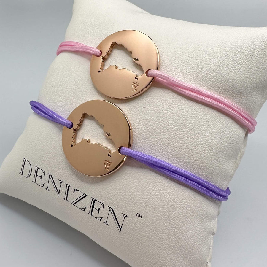 DENIZEN bracelet of Dominican Republic rose gold