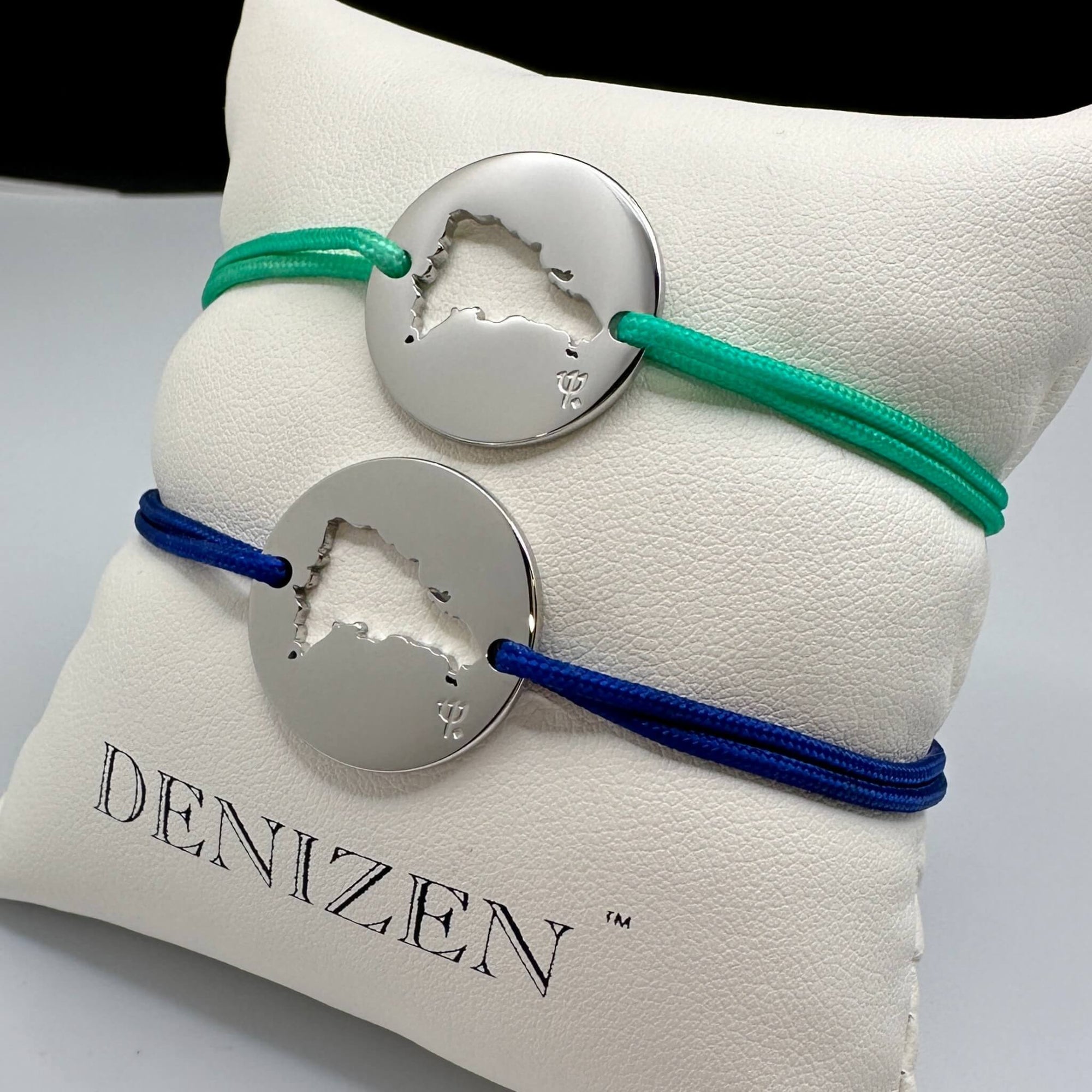 DENIZEN bracelet of Dominican Republic silver