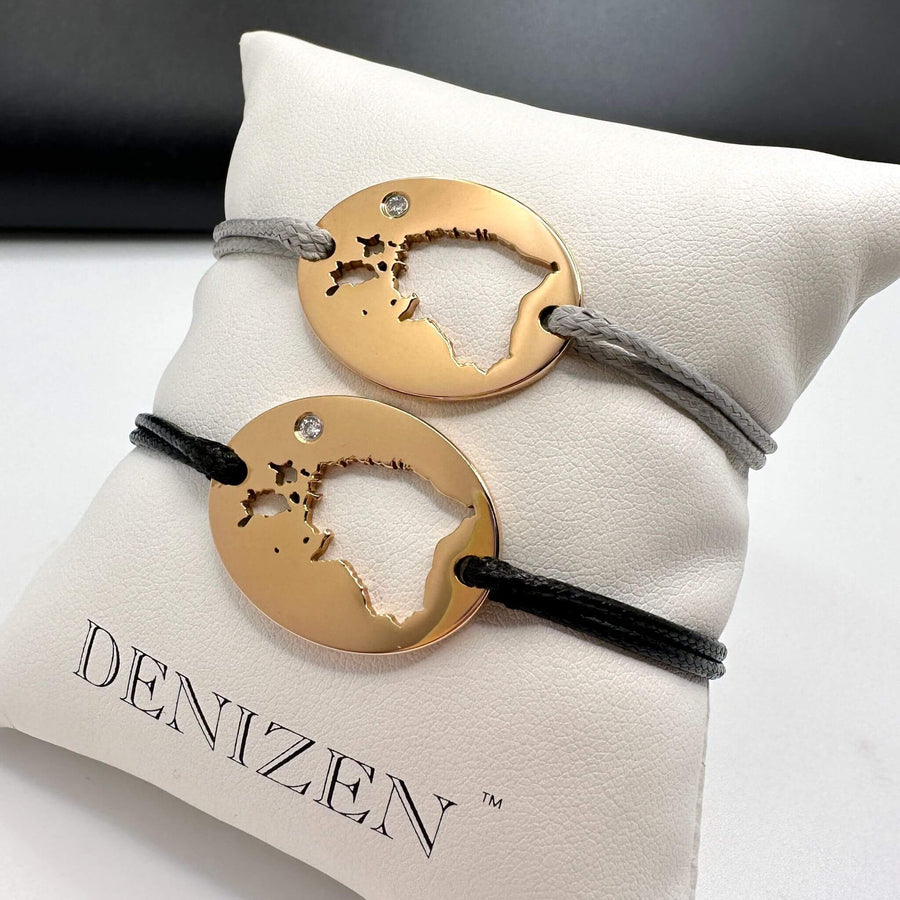 DENIZEN bracelet of Estonia rose gold