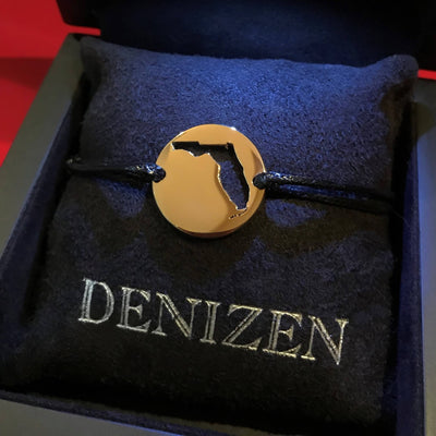 DENIZEN bracelet of Florida gold