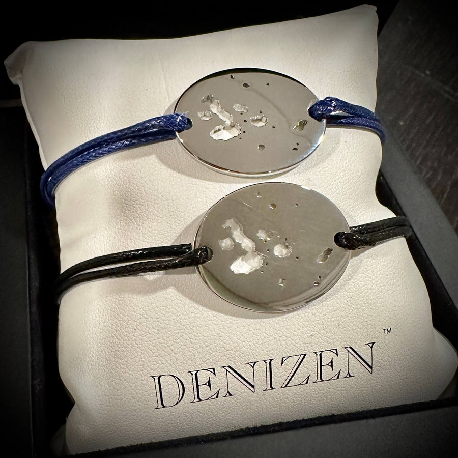 DENIZEN bracelet of Galapagos Islands silver