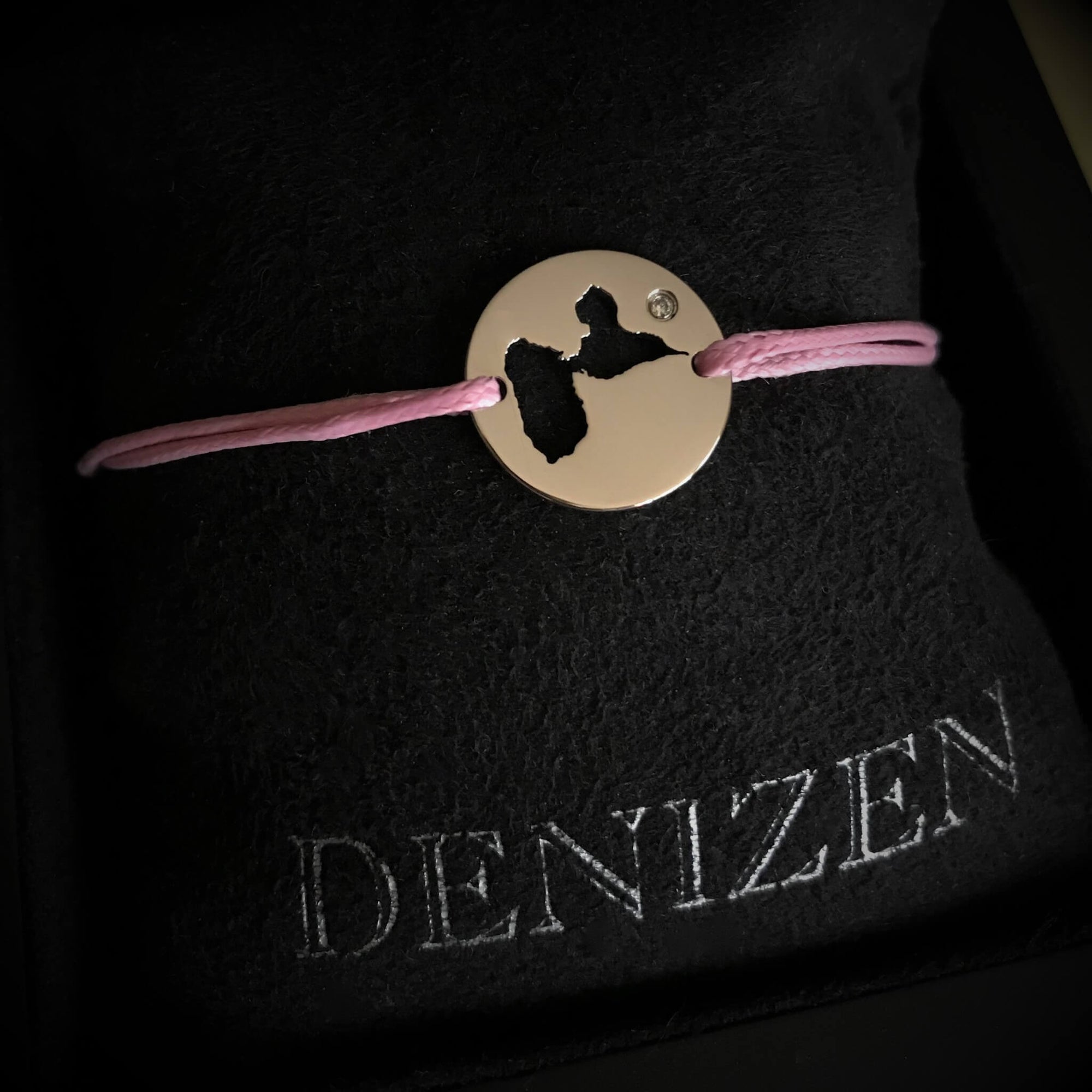 DENIZEN bracelet Guadeloupe silver pink