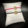 DENIZEN hibiscus bracelet gold pink