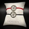 DENIZEN hibiscus bracelet silver red