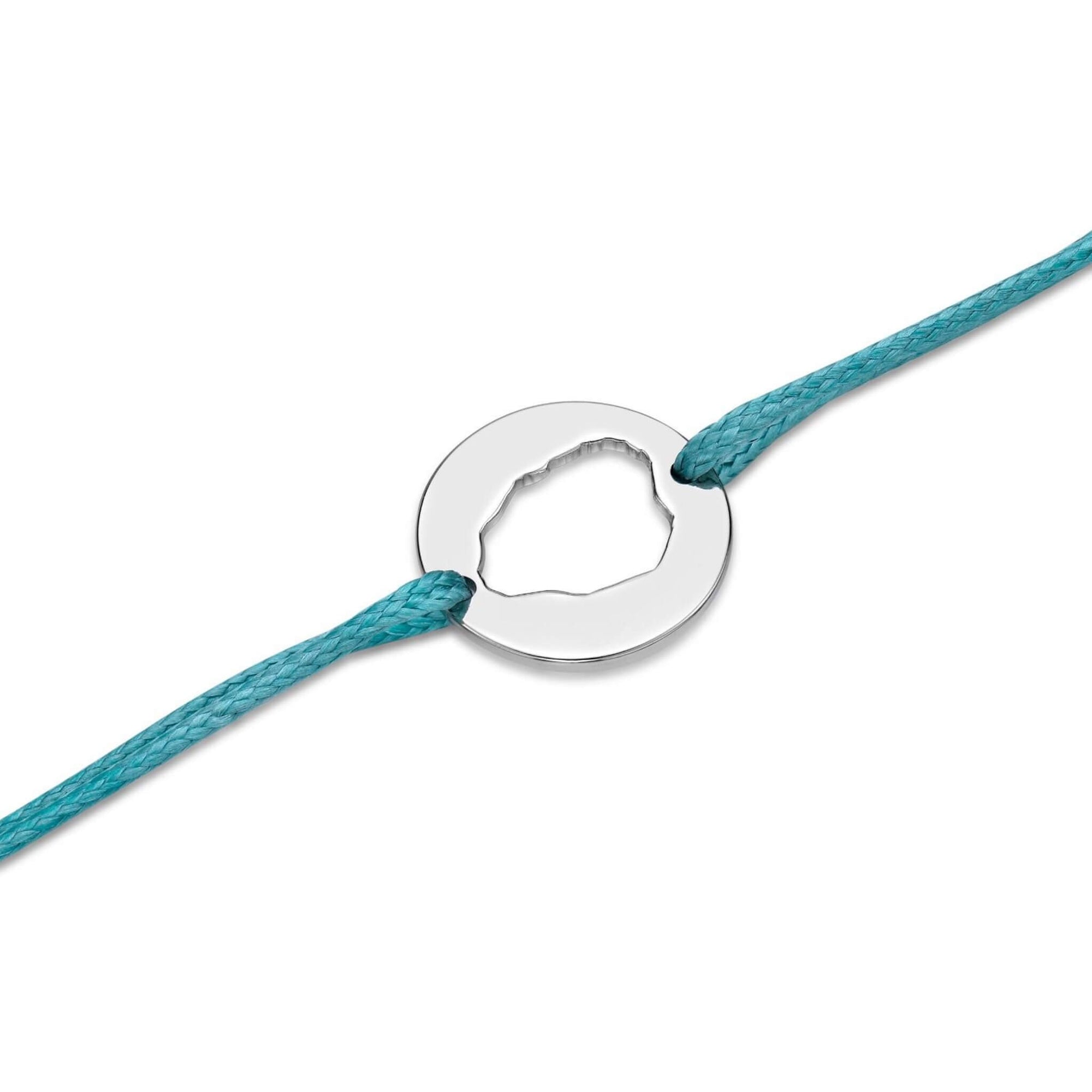 DENIZEN bracelet of Kauai steel turquoise