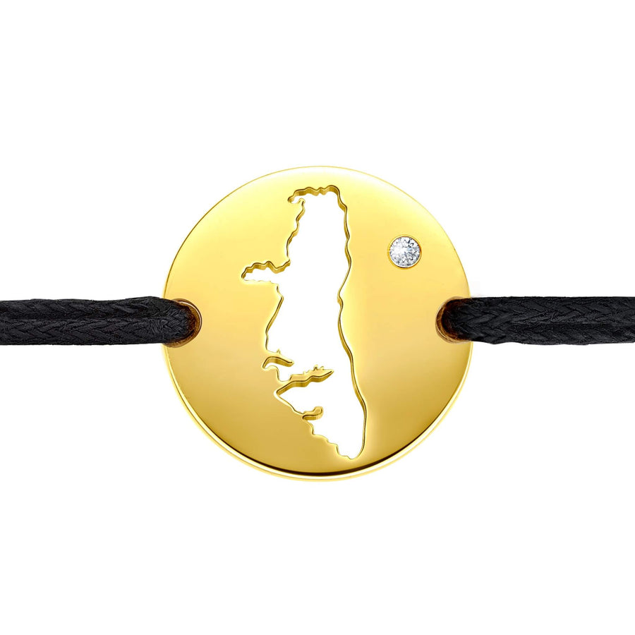 DENIZEN bracelet of Key Biscayne CZ pavé gold