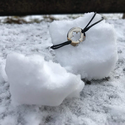 DENIZEN maple leaf bracelet snow