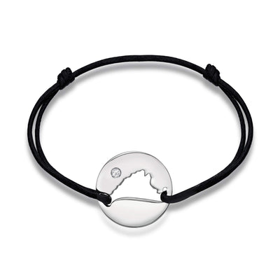 DENIZEN bracelet of Martha's Vineyard silver CZ