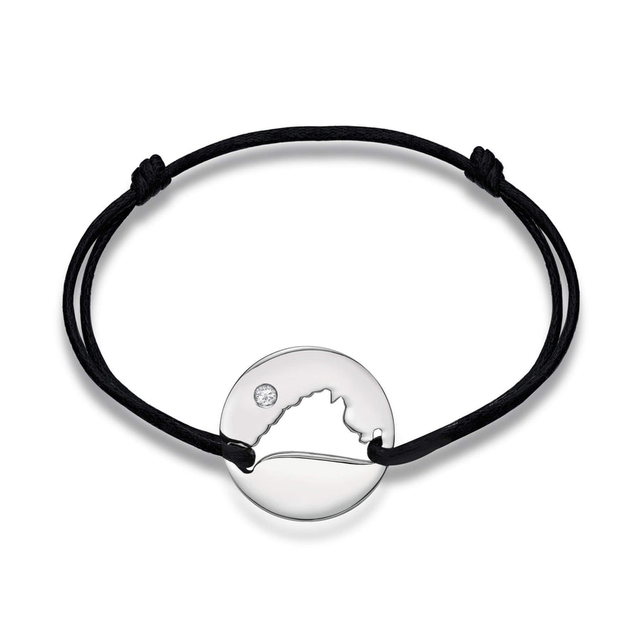 DENIZEN bracelet of Martha's Vineyard silver CZ pave