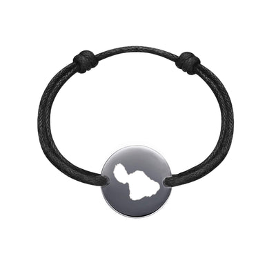 DENIZEN bracelet of Maui black rhodium