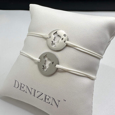 DENIZEN bracelet Mayotte white