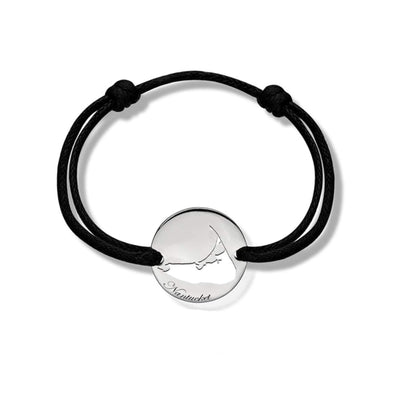 DENIZEN bracelet of Nantucket silver