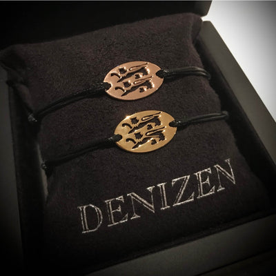 DENIZEN bracelet Normandy lions gold