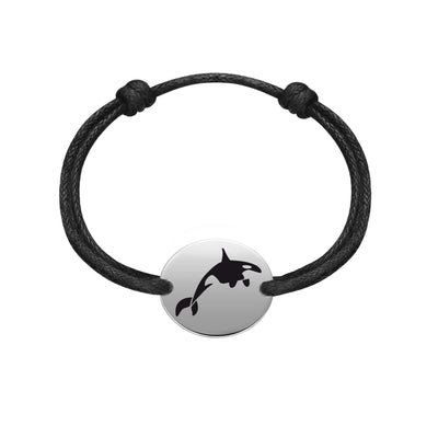 DENIZEN bracelet orca silver