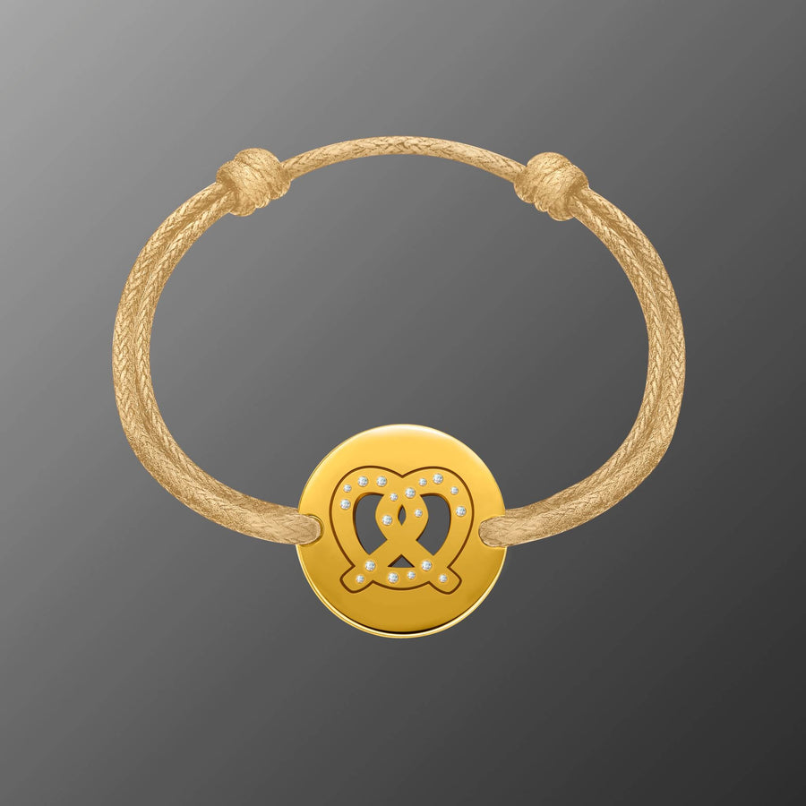 DENIZEN bracelet pretzel gold