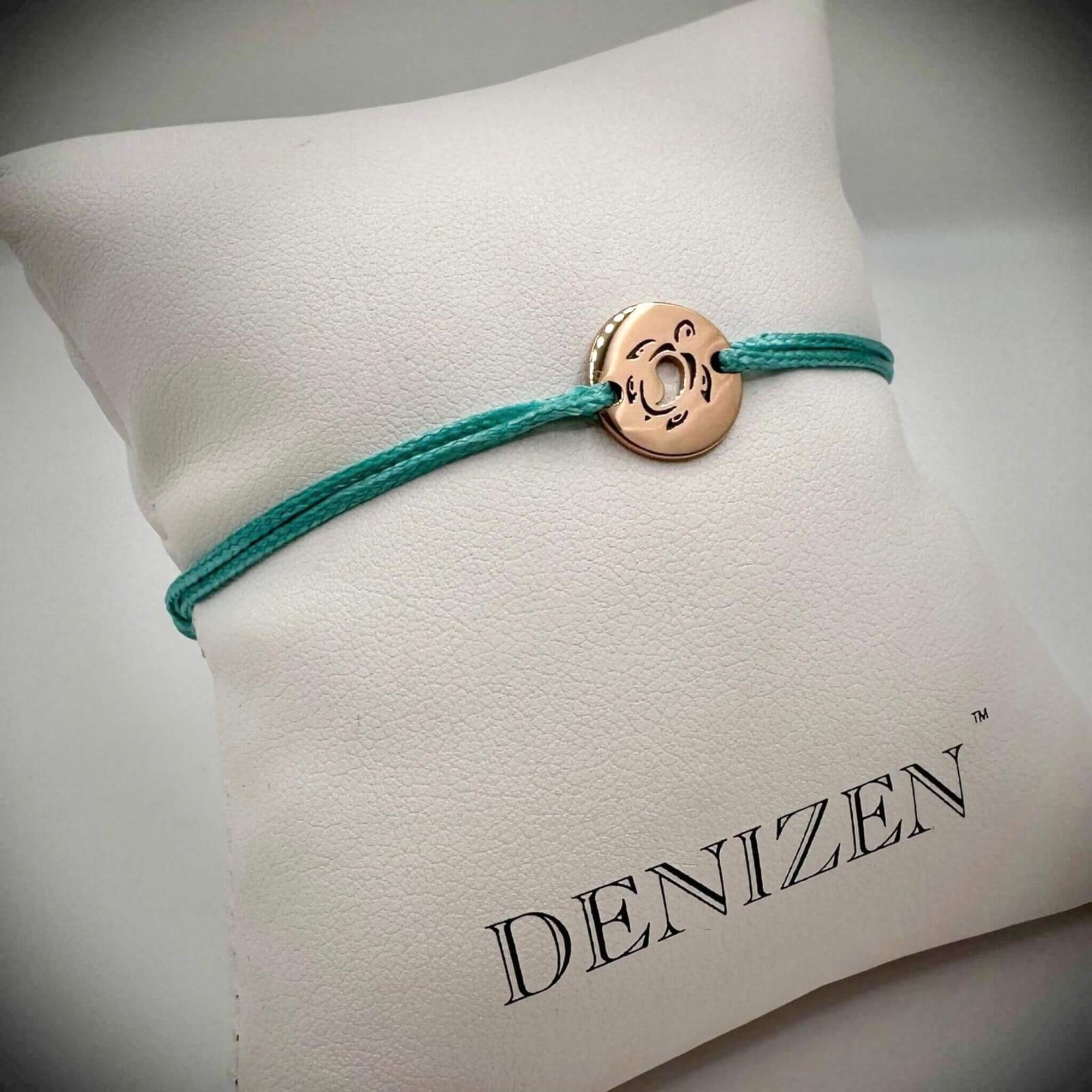 DENIZEN turtle bracelet rose gold