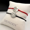 DENIZEN bracelet Virgin Gorda silver black red