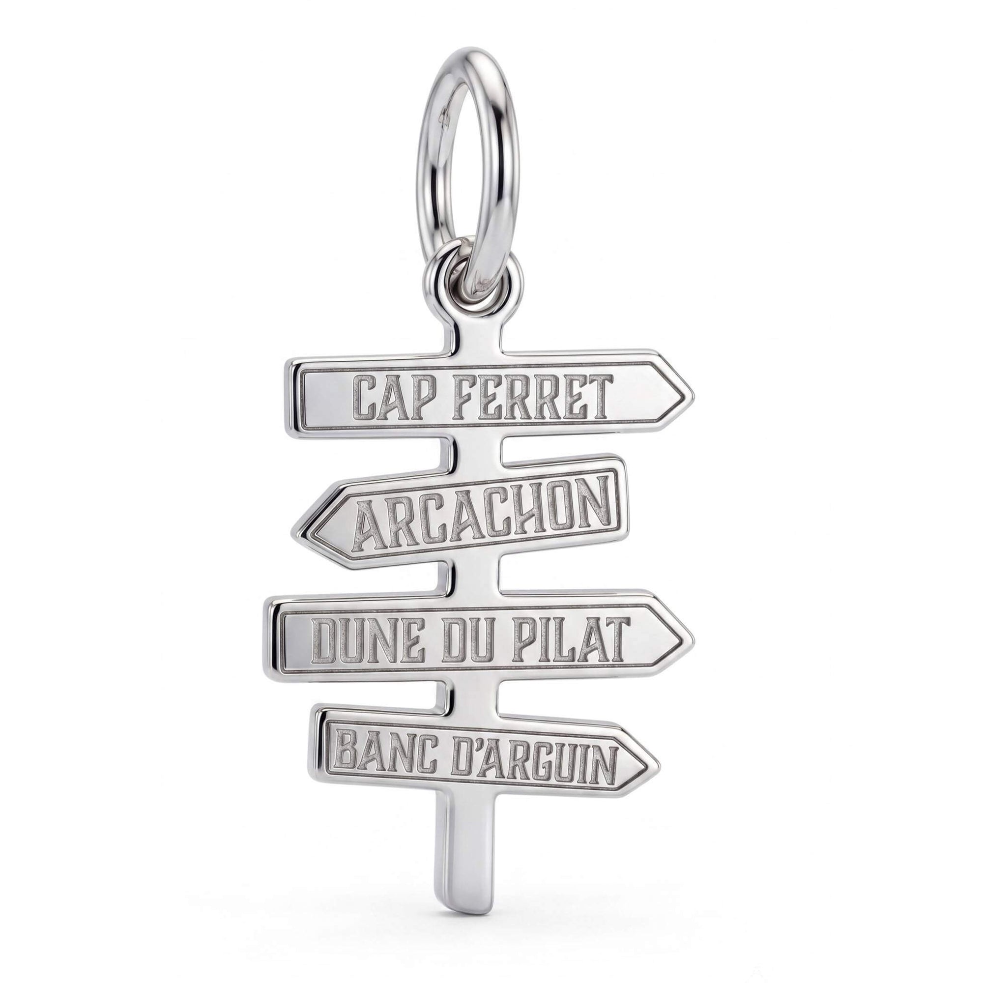 DENIZEN silver Arcachon totem charm