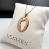 DENIZEN collier de la Corse or rose