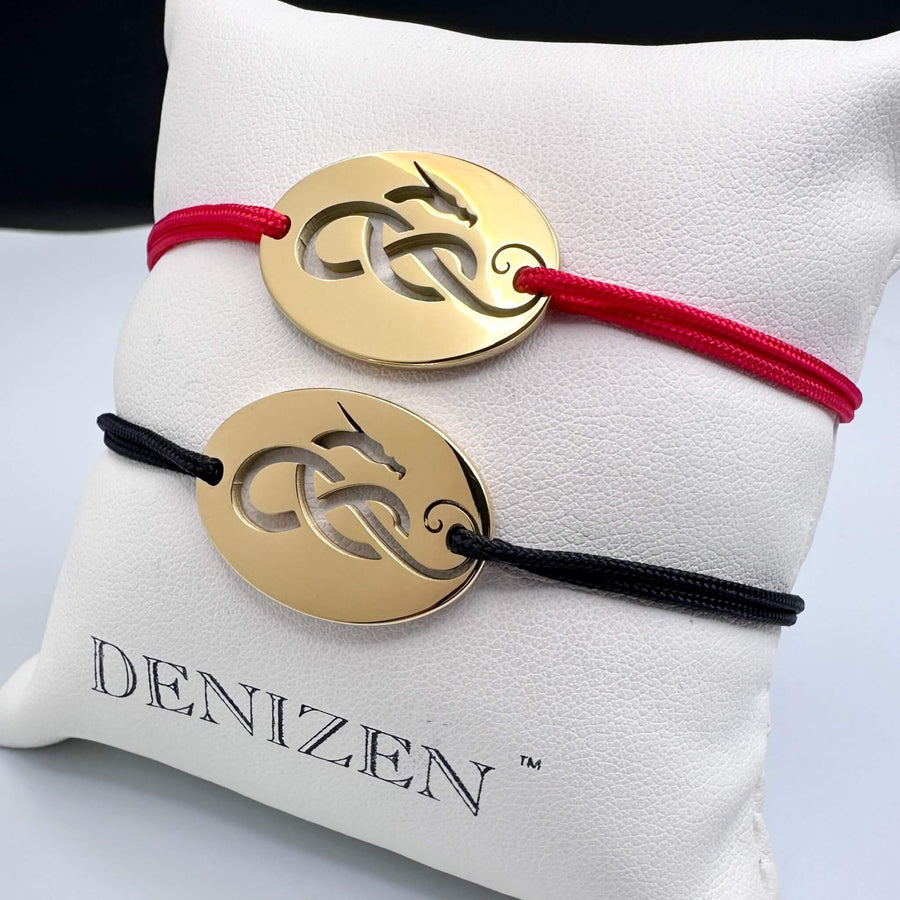 DENIZEN gold dragon bracelet