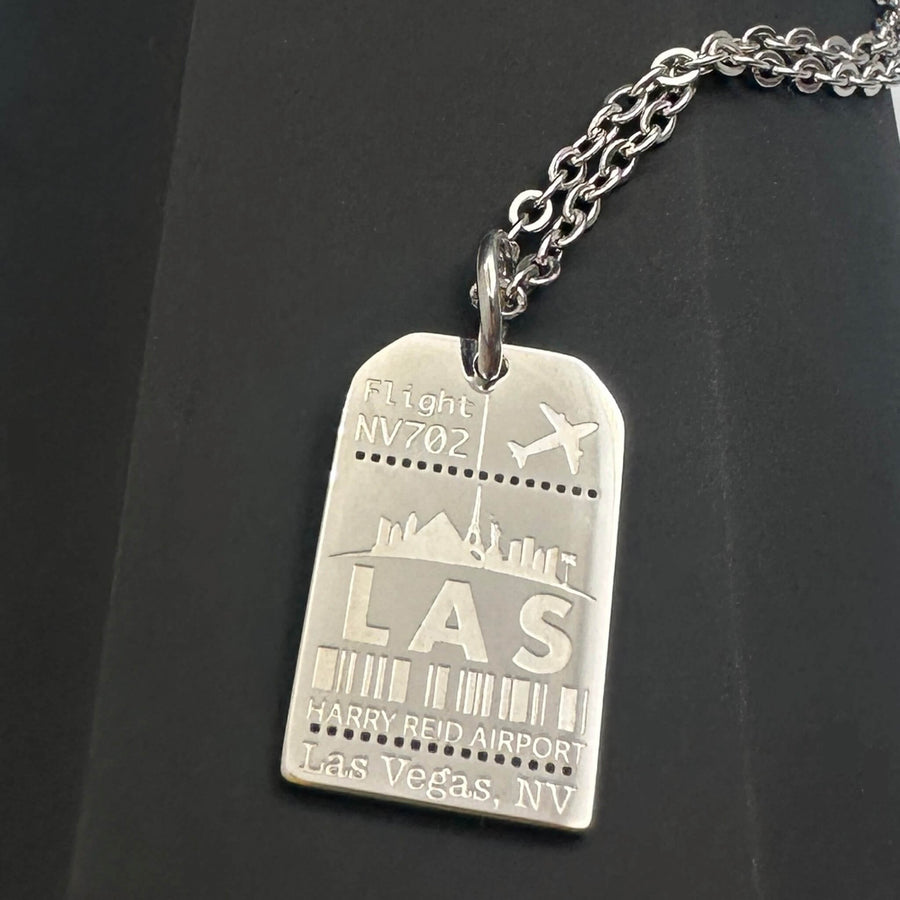DENIZEN Las Vegas luggage tag charm pendant