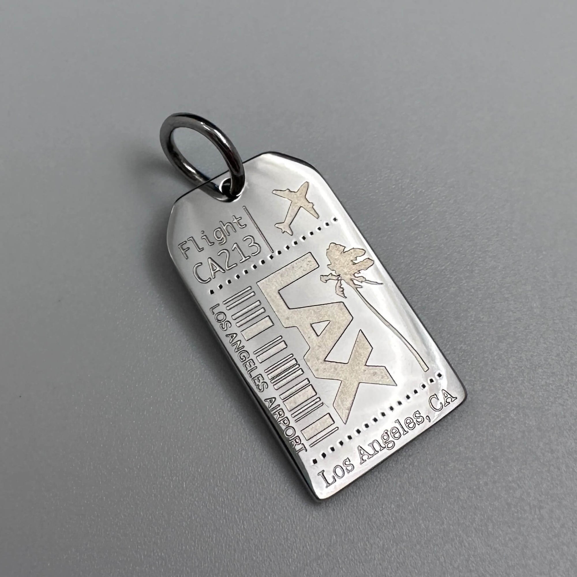 DENIZEN LAX luggage tag charm