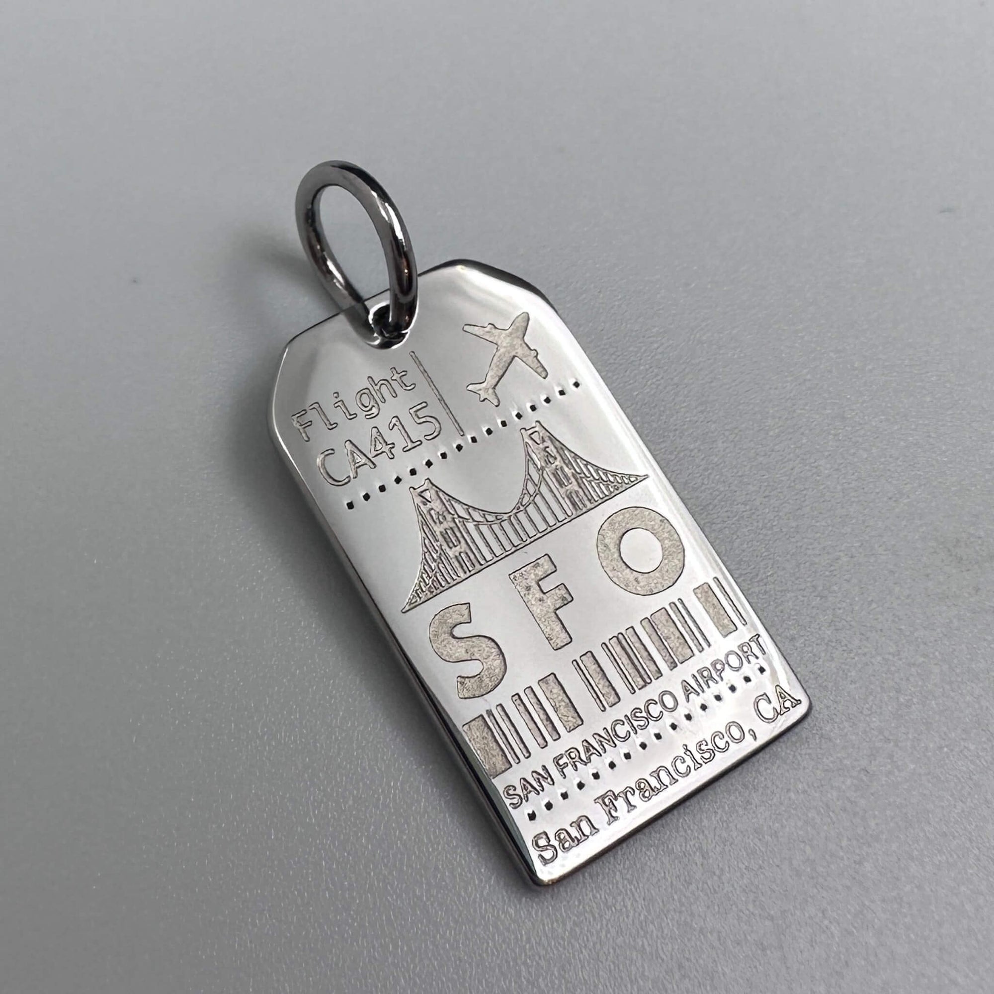DENIZEN San Francisco luggage tag charm