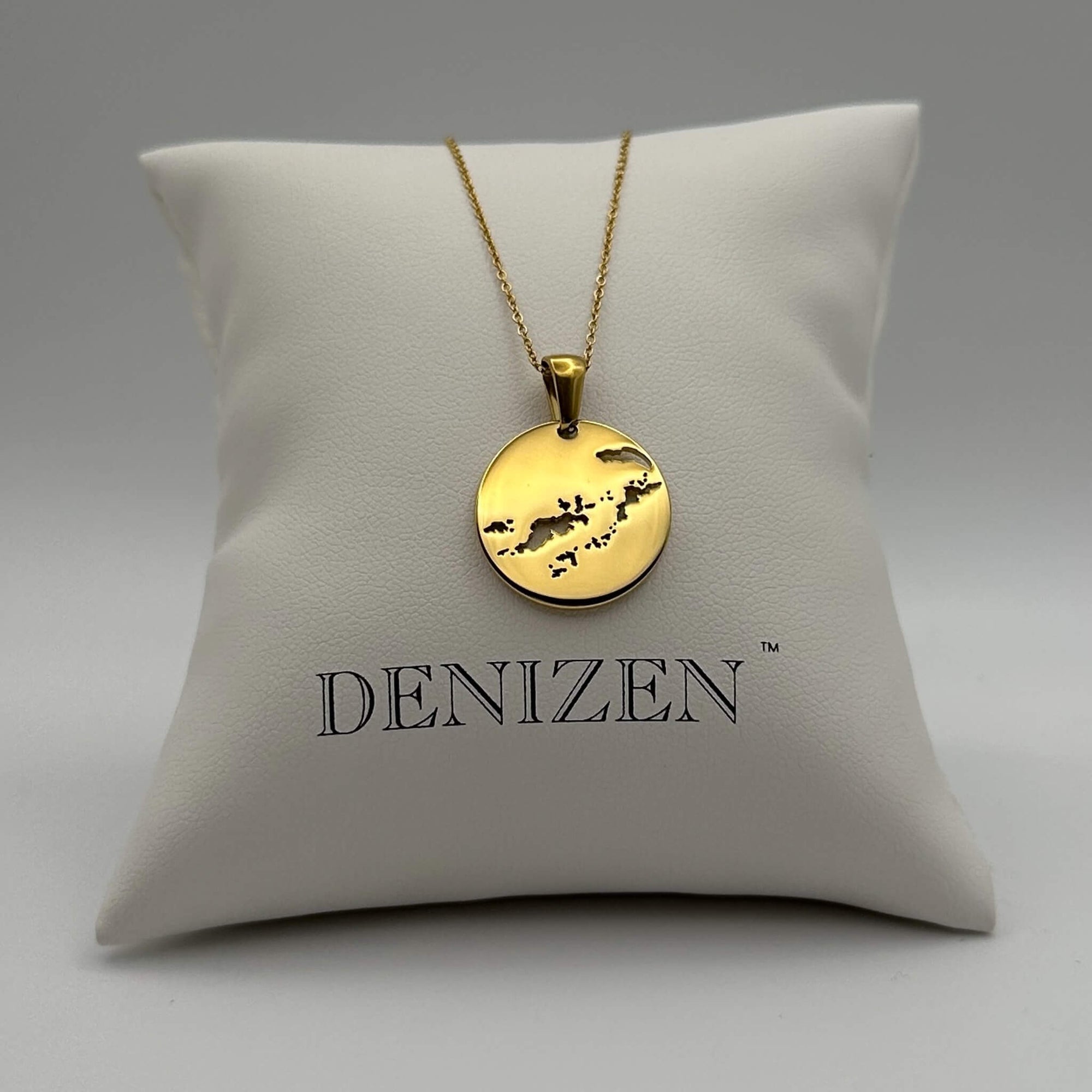 DENIZEN necklace of the BVI gold