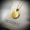 DENIZEN frangipani necklace gold