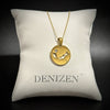 DENIZEN necklace of Malaysia map gold