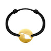 DENIZEN bracelet Catalina island Pure gold black