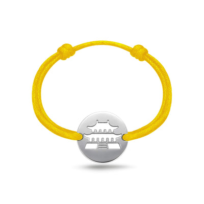 DENIZEN bracelet of Forbidden City silver yellow