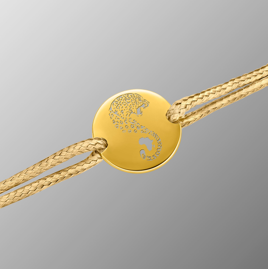 DENIZEN leopard bracelet gold