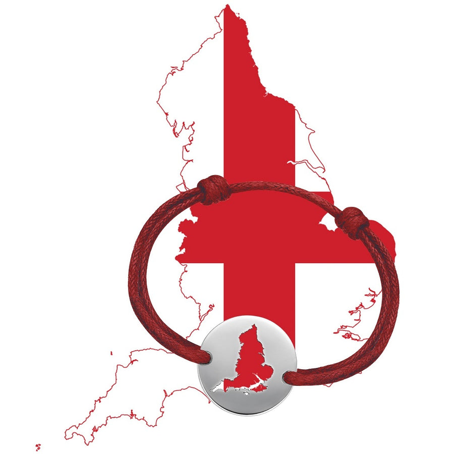 DENIZEN BRACELET OF ENGLAND RED