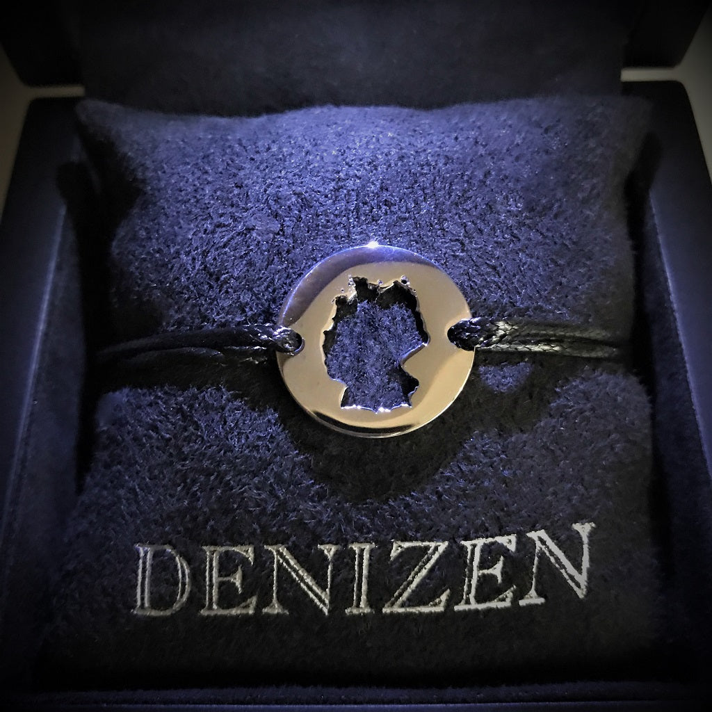 DENIZEN BRACELET OF GERMANY DEUTSCHLAND STEEL
